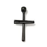 5pcs Surgical Stainless Steel Cross Pendants for DIY Jewelry Making