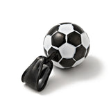 Enamel Soccer Ball Pendant Stainless Steel Sports Football Charm Necklace