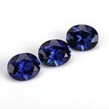 5pcs 34# Corundum 3*4mm Loose Corundum Stone For Ring Setting