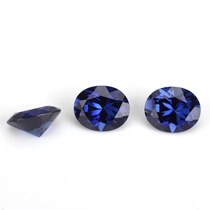 5pcs 34# Corundum 3*4mm Loose Corundum Stone For Ring Setting