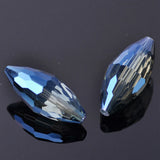 5pcs Faceted Crystal Glass Beads for Jewelry Making DIY