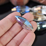 5pcs Faceted Crystal Glass Beads for Jewelry Making DIY