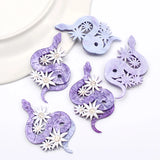 5pcs Snake Brooch Base 38x69mm DIY Jewelry Acrylic Animal Party Chris