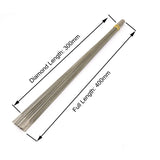 5pcs 400mm Diamond Saw Rods for Cutting Jade Metal Ceramic Resin Jewelry
