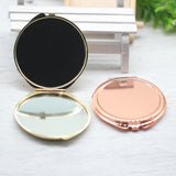 5pcs 50mm Blank Compact Mirror Round Metal Pocket Mirror DIY Women Party Gift