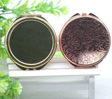 5pcs 50mm Blank Compact Mirror Round Metal Pocket Mirror DIY Women Party Gift