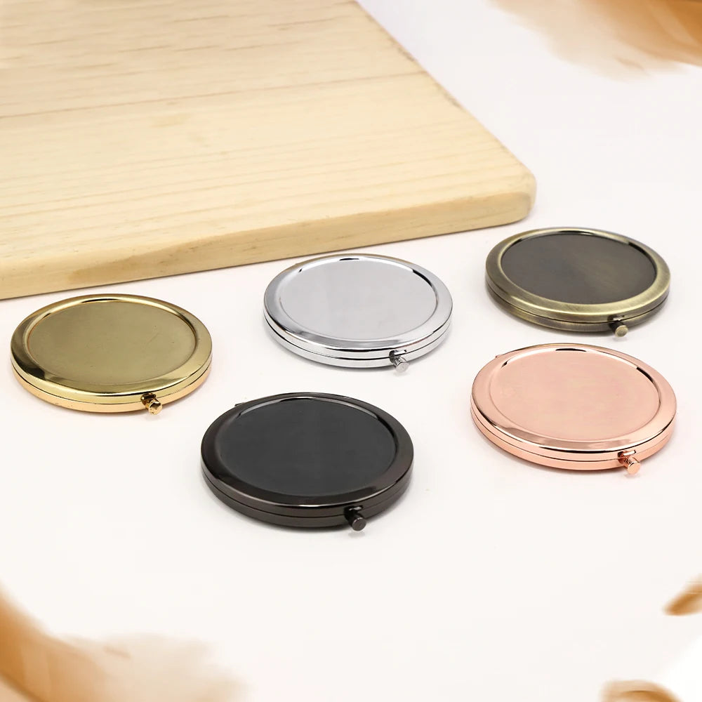5pcs Compact Makeup Mirror Folding Portable for Women