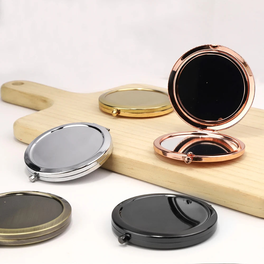 5pcs Compact Makeup Mirror Folding Portable for Women