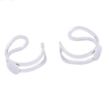 5pcs Adjustable Stainless Steel Ring Base Blanks for DIY Finger Rings