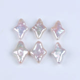 5pcs 9-11mm Natural Freshwater Star Shape Baroque Pearl Beads