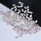 5pcs 9-11mm Natural Freshwater Star Shape Baroque Pearl Beads