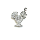 5pcs Afro Baby Girls Charms Pendant For Necklace Bracelets Making