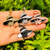 5pcs Afro Queen Girl Charm Women Bracelet Necklace Pendant