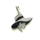 5pcs Afro Queen Girl Charm Women Bracelet Necklace Pendant