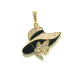 5pcs Afro Queen Girl Charm Women Bracelet Necklace Pendant