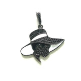 5pcs Afro Queen Girl Charm Women Bracelet Necklace Pendant