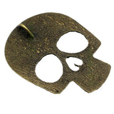 5pcs Antique Bronze Large Skull Charms Pendant