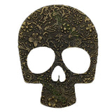 5pcs Antique Bronze Large Skull Charms Pendant