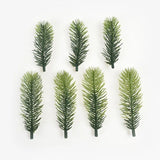 5pcs Artificial Green Pine Branches Christmas Decor DIY Wreath Handcraft