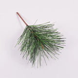 5pcs Artificial Green Pine Branches Christmas Decor DIY Wreath Handcraft