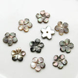 5pcs Natural Pearl Shell Cherry Bauhinia Bowl Flower Beads DIY Jewelry Making