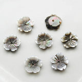 5pcs Natural Pearl Shell Cherry Bauhinia Bowl Flower Beads DIY Jewelry Making