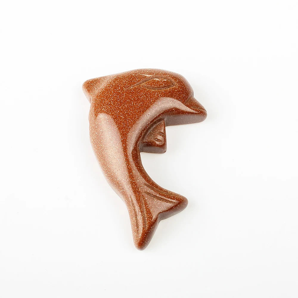 5pcs Natural Stone Colored Animal Pendant Star DIY Jewelry Making