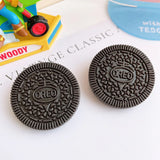 5pcs Chocolate Biscuit Resin Charms Earring Keychain Pendant DIY