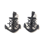 5pcs Gold-Plated Anchor Charm for Women Bracelet Necklace Making