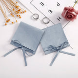 5pcs Microfiber Drawstring Gift Small Bags Velvet Jewelry Organizer Pouch