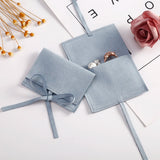 5pcs Microfiber Drawstring Gift Small Bags Velvet Jewelry Organizer Pouch