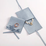 5pcs Microfiber Drawstring Gift Small Bags Velvet Jewelry Organizer Pouch