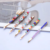 Bohemian Beads Long Hairpin Barrettes Sweet ZA Hair Clips