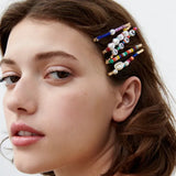 Bohemian Beads Long Hairpin Barrettes Sweet ZA Hair Clips