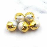 5pcs Freshwater Pearl Loose Beads DIY Jewelry Making Men Women Necklace Bracelet