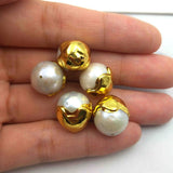 5pcs Freshwater Pearl Loose Beads DIY Jewelry Making Men Women Necklace Bracelet