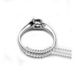 5pcs Clear Ring Size Adjuster Insert Guard Tightener Reducer