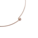 5pcs Copper Wire Choker Collar Memory Metal Base Bezel Hoops
