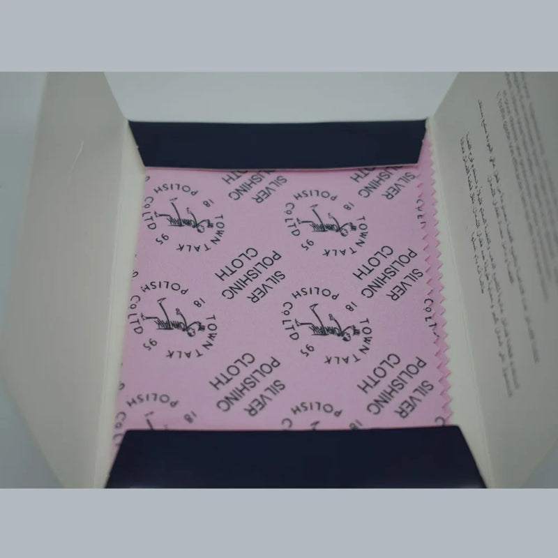 5pcs Cotton Silver Cleaning Cloth Polishing Cleaner Polishing Cloth