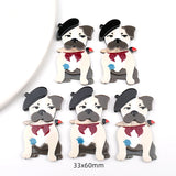 5pcs Dog Mouse Birds Brooch Base for DIY Jewelry Making