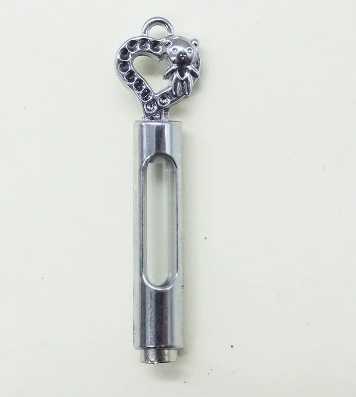 5pcs Mini Clear Resin Stopper Glass Bottles Vials Jars Containers Small