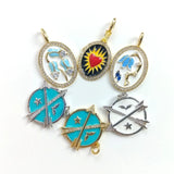 5pcs Pretty DIY Jewelry Charms for Girls Women Making