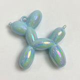 5pcs Metal Acrylic Dog DIY Car Pendant Jewelry Mobile Phone Chain