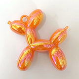 5pcs Metal Acrylic Dog DIY Car Pendant Jewelry Mobile Phone Chain