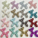 5pcs Metal Acrylic Dog DIY Car Pendant Jewelry Mobile Phone Chain