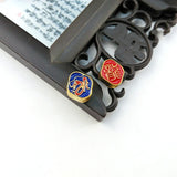 5pcs Chinese Zodiac Beads Copper Gilded Cloisonne Enamel DIY Jewelry