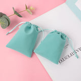 5pcs Drawstring Velvet Bag Jewelry Makeup Wedding Packaging Gift Bag