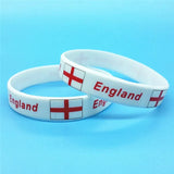 5pcs England Flag Bracelet Men Women Motivational Silicone Wrist Bands