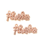 5pcs FLAWLESS Word Charm for Bracelet Necklace Pendant