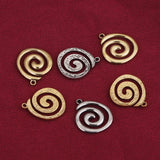 5pcs Stainless Steel Thread Charms Connectors Jewelry Accessories